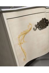 Composizione bagno Parigi 90 Bianco antico