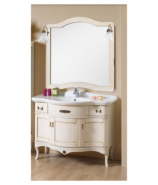 Composizione bagno ENEA 6 110 Bianco Antico