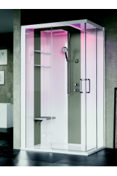 SKILL Angolare 120x80 Cabina doccia multifunzioni Novellini