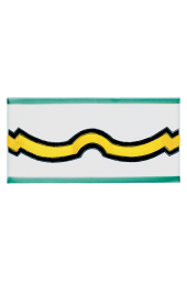 Listello Vietrese 10x20 decoro Settecento