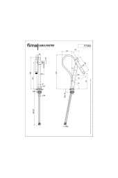 GALILEO Miscelatore lavello Cucina FIMA