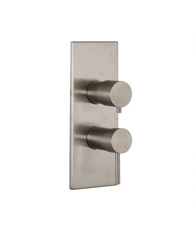 STEEL Miscelatore Doccia parte esterna 3 uscite INOX FIMA