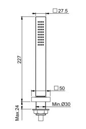 Set doccia a parete FIMA