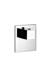 QUADRO Miscelatore incasso Doccia Cromo GESSI