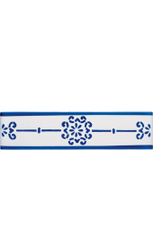 Listello 5x20 Brigida decorato a mano G.De Maio