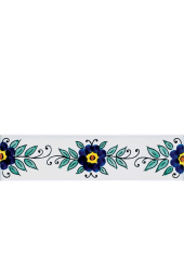 Listello 5x20 Mirella decorato a mano G.De Maio